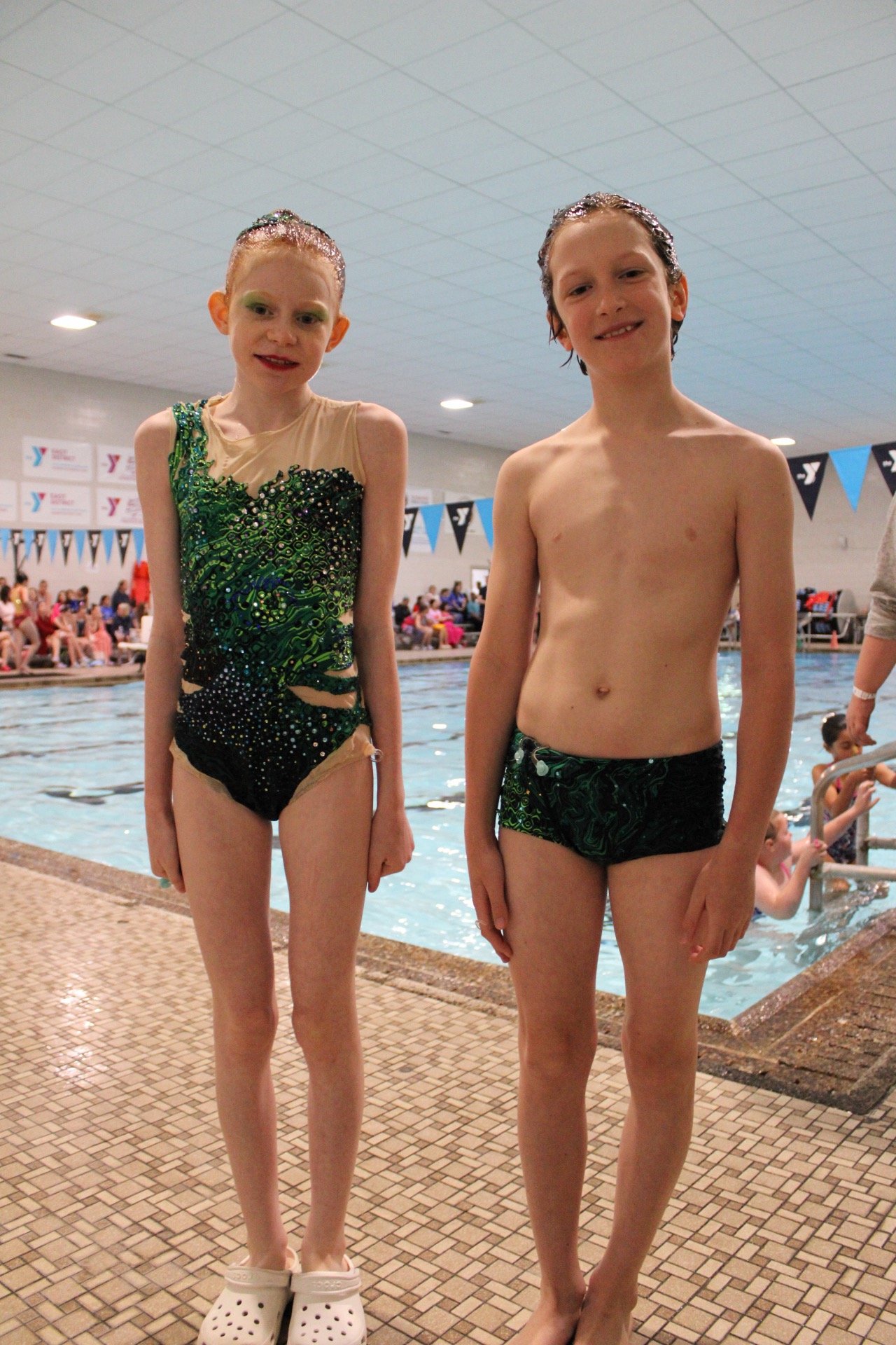 Boston Synchro Swim athletes