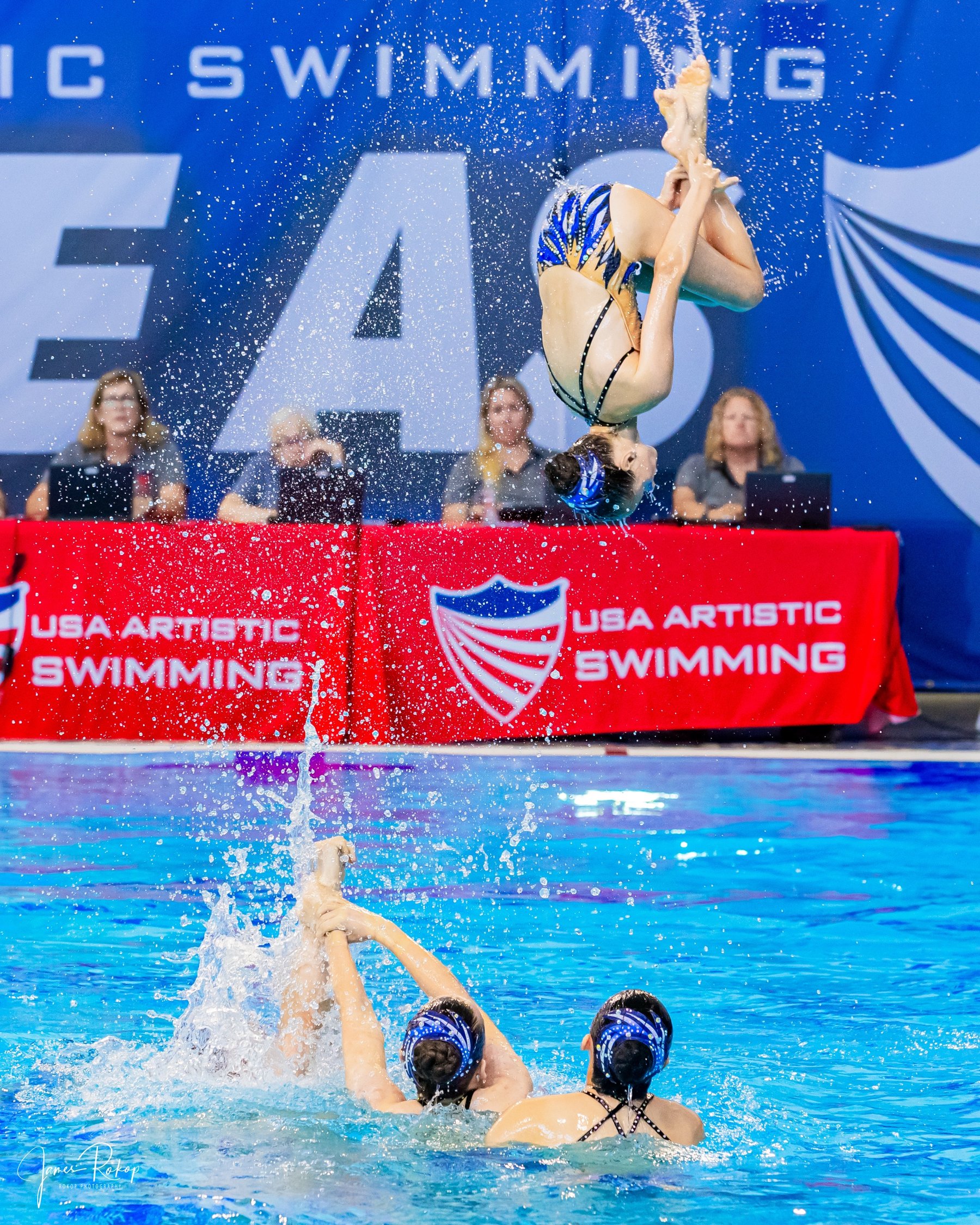 Boston Synchro Swim athletes